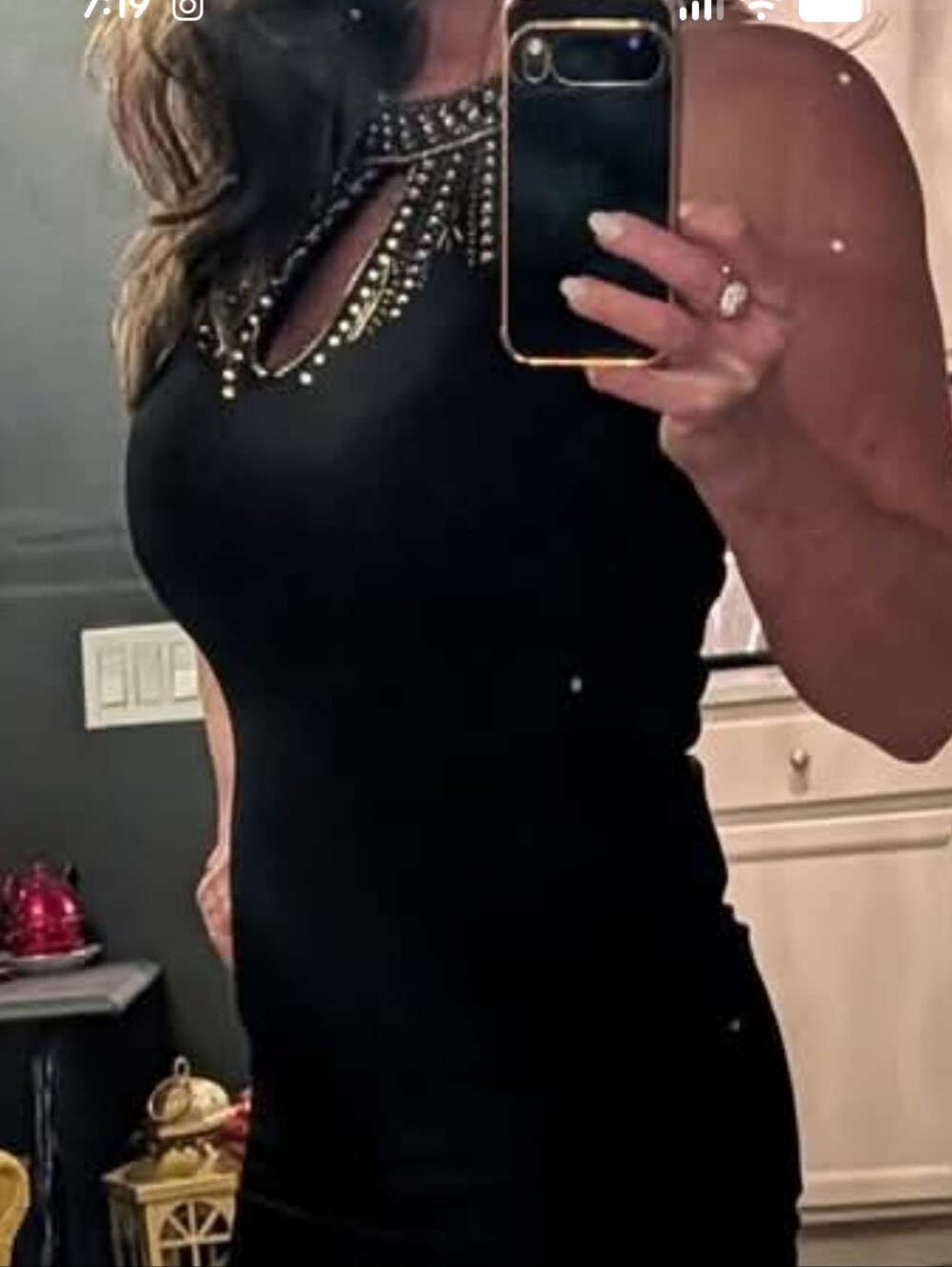Elegant Black Sleeveless Dress
